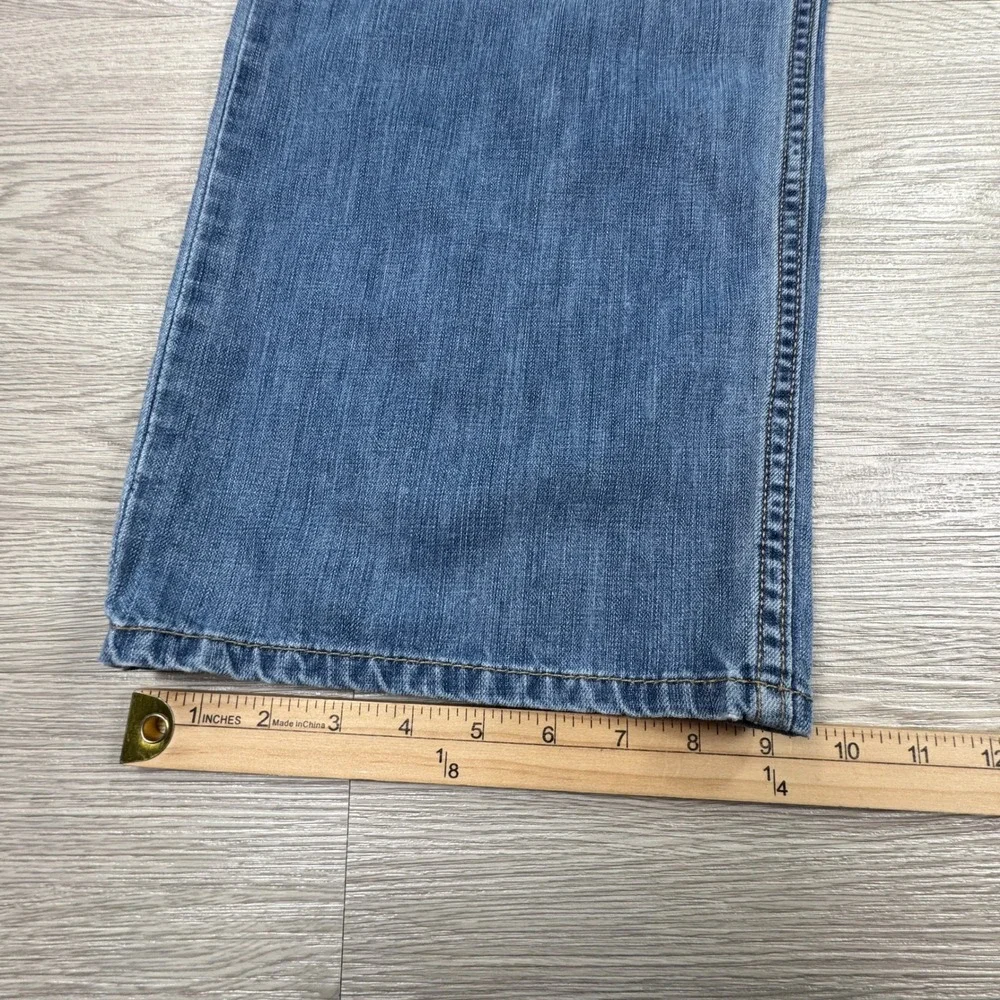 Levi's Mens Jeans 569 Loose Straight Leg Medium Wash Blue W42 L32 Denim